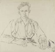 Portrait de jeune homme (André Jordan) - Muzeo.com