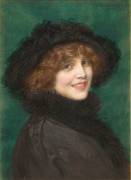 Portrait de Madame Ryan, née Arlette Warrain (Marcel Baschet) - Muzeo.com