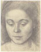 Portrait of Ida (Vilhelm Hammershoi) - Muzeo.com
