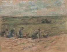 Potato graves near Zandvoort (Max Liebermann) - Muzeo.com