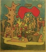 Red cloud (Paul Klee) - Muzeo.com