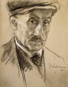 Self portrait (Max Liebermann) - Muzeo.com