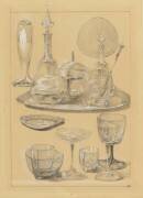 Services de verres et carafes, plateau (Alfons Mucha) - Muzeo.com
