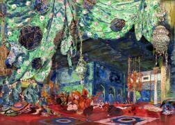 Set design for 'Scheherazade' by Rimsky-Korsakov (Léon Bakst) - Muzeo.com