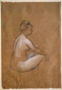 Sitting bather (Auguste Renoir) - Muzeo.com