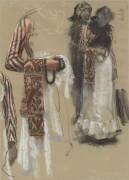 Southern Italian Woman Dressed for Church (Francesco Paolo Michetti) - Muzeo.com