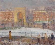 Street Cleaner (William James Glackens) - Muzeo.com