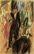 Street Scene (Ernst Ludwig Kirchner) - Muzeo.com