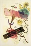 Taches: Verte et Rose (Wassily Kandinsky) - Muzeo.com