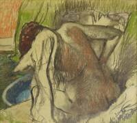The Bather (Edgar Degas) - Muzeo.com