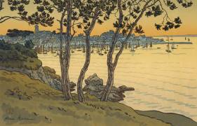 The Bay of Douarnenez (Henri Rivière) - Muzeo.com