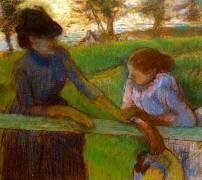 The Conversation (Edgar Degas) - Muzeo.com