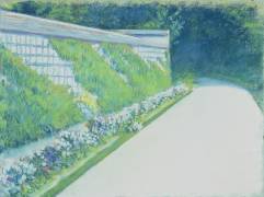 The Kitchen Garden Wall (Gustave Caillebotte) - Muzeo.com