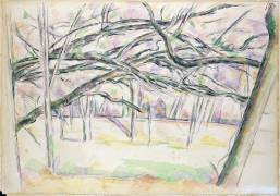 The Orchard (Paul Cézanne) - Muzeo.com