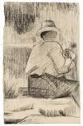 The Painter and His Palette (Georges Seurat) - Muzeo.com
