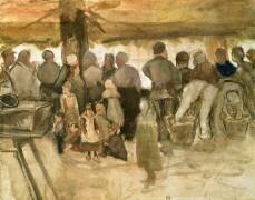 The Potato Market (Vincent van Gogh) - Muzeo.com