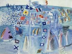 The Regatta at Cowes (Raoul Dufy) - Muzeo.com
