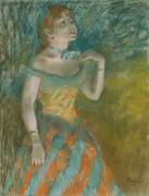 The Singer in Green (Edgar Degas) - Muzeo.com