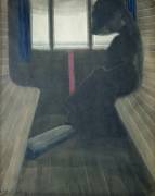 The Woman on the Train, The Widow (Léon Spilliaert) - Muzeo.com