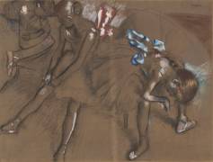 Three Dancers Resting (Edgar Degas) - Muzeo.com