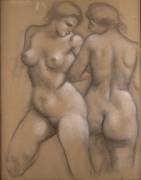 Two naked women, one front and one back (Aristide Maillol) - Muzeo.com