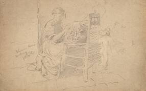 Venetian Lace Making (William Merritt Chase) - Muzeo.com