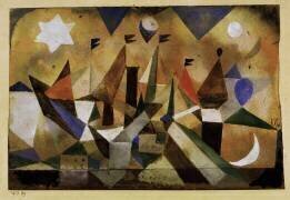 Voiliers, attendant la tempête (Paul Klee) - Muzeo.com
