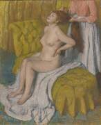 Woman Having Her Hair Combed (Edgar Degas) - Muzeo.com