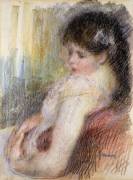 Woman Sitting (Auguste Renoir) - Muzeo.com