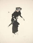 Woman with an Umbrella (Pierre Bonnard) - Muzeo.com