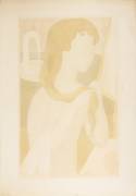 Young girl at her toilet (Maurice Denis) - Muzeo.com