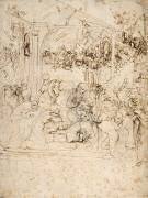 Adoration des Mages (Leonardo da Vinci) - Muzeo.com