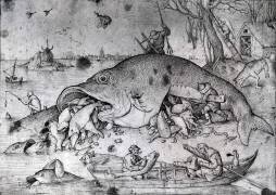 Big fishes eat small ones (Pieter Brueghel the Elder) - Muzeo.com