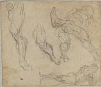 Figures and Legs (Tintoretto) - Muzeo.com
