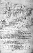 Fol.145v-b, page from Da Vinci's notebook (Leonardo da Vinci) - Muzeo.com