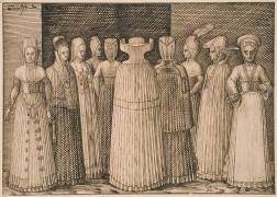 Ten Women of Stralsund (Melchior Lorck) - Muzeo.com