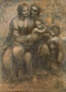 The Virgin and Child with Saint Anne (Leonardo da Vinci) - Muzeo.com