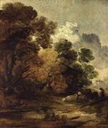 Berger conduisant le bétail vers un Point d'Eau (Thomas Gainsborough) - Muzeo.com