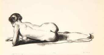 Nude Study (George Wesley Bellows) - Muzeo.com