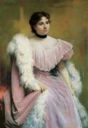 Portrait of a Lady (Giuseppe de Nittis) - Muzeo.com