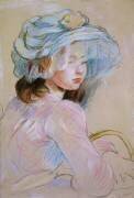 Fillette portant un panier (Berthe Morisot) - Muzeo.com