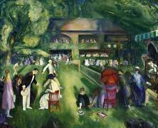 Tennis à Newport (George Wesley Bellows) - Muzeo.com