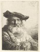 Vieillard à la barbe frisée (Ferdinand Bol) - Muzeo.com