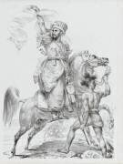 Chef mamelouk à cheval (Antoine-Jean Gros) - Muzeo.com