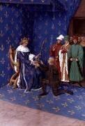 Le Roi de France Charles V désigne Bertrand du Guesclin comme Connétable, Octobre 1370 (Jean Fouquet) - Muzeo.com