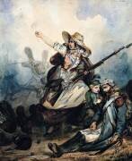 A Barricade in 1830 (P. Manguin) - Muzeo.com