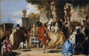 A Dance in the Country (Giandomenico Tiepolo) - Muzeo.com