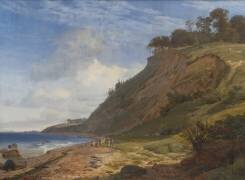 A Danish Coast (Johan Thomas Lundbye) - Muzeo.com
