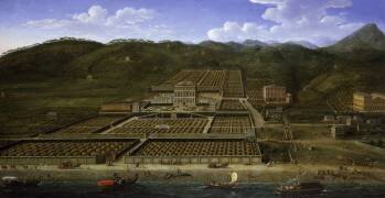 A panoramic view of the Villa Spinola and the Ligurian Alps (Hendrik Frans van Lint) - Muzeo.com