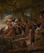 A Pig Belongs in the Sty (Jan Steen) - Muzeo.com